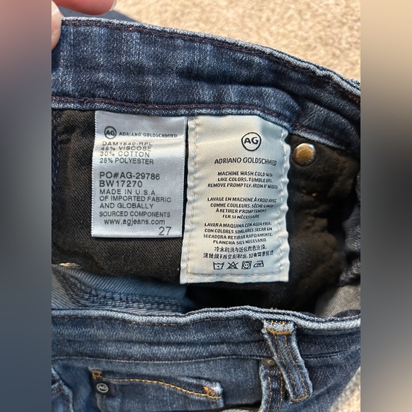 AG Adriano Goldschmied Stevie cuff jeans - Picture 8 of 9